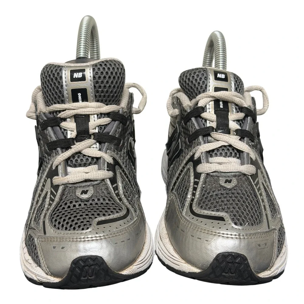 New Balance Sneakers Kids 1906R Grey Silver Running Shoes EUC